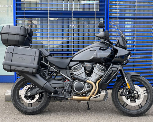 Harley Davidson Pan America Special location moto